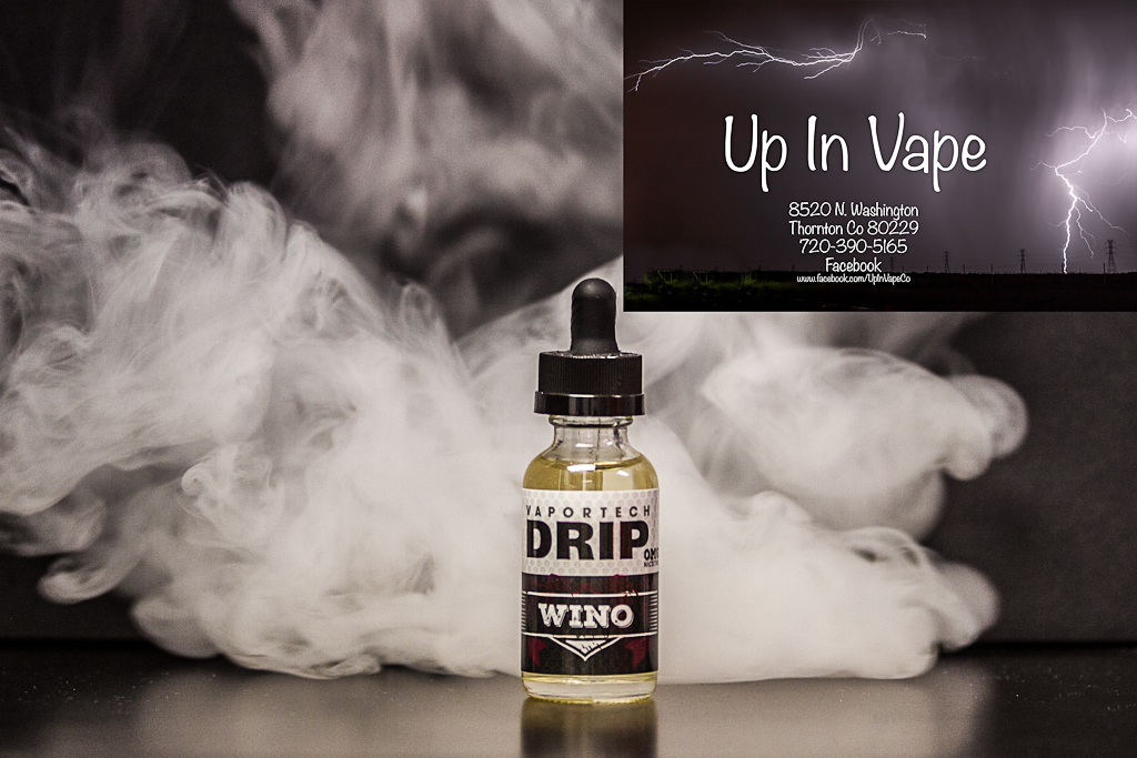 Wino Drip eliquid by Vaportech, ejuice Vapor Shop Thornton Co, Up In