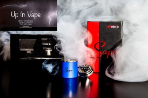 The Sapor RDA by Wotofo is an original, affordable top airflow rebuildable dripping atomizer that features a deep 6mm juice well, a split positive post, fully adjustable dual top airflow, and a clean elegant look. The Sapor RDA features a redirected dual top airflow style, with each airflow slot measuring an ample 12mm by 2mm, allowing for tremendous airflow while fully open. This can also be throttled down for flavor and heat adjustments, while the unique airflow path allows for a high amount of swirl and turbulence across the chamber. The deck features a split positive post anchored with a square PEEK insulator, minimizing post turning. Deckmilled squared negative posts ensure durability with each posthole measuring 2.5mm each to accommodate a wide variety of coil configurations. Each Sapor also features a hidden 510 Adapter that can used with the included PEEK Shorty Widebore Friction Fit Drip Tip or removed entirely and replaced with the included Wotofo 11mm Broadcap. Manufactured out of high grade Stainless Steel and German Made PEEK Insulators, the Sapor RDA by Wotofo is a fully featured top airflow system with enormous value. Vapor Shop Thornton Colorado