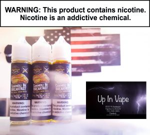 Another one Just IN!! Cannoli Be Breakfast In stock NOW! From Cassadaga Liquids Creamy Cannoli with a dusting of fruity breakfast cereal OH MY!! Stop in and see us. 18 Years of age and older to Vape! Up In Vape 8520 N. Washington Unit O-O Thornton, Colorado 80229 720-390-5165 "WARNING: This product contains nicotine. Nicotine is an addictive chemical." Vapor Shop Thornton Colorado
